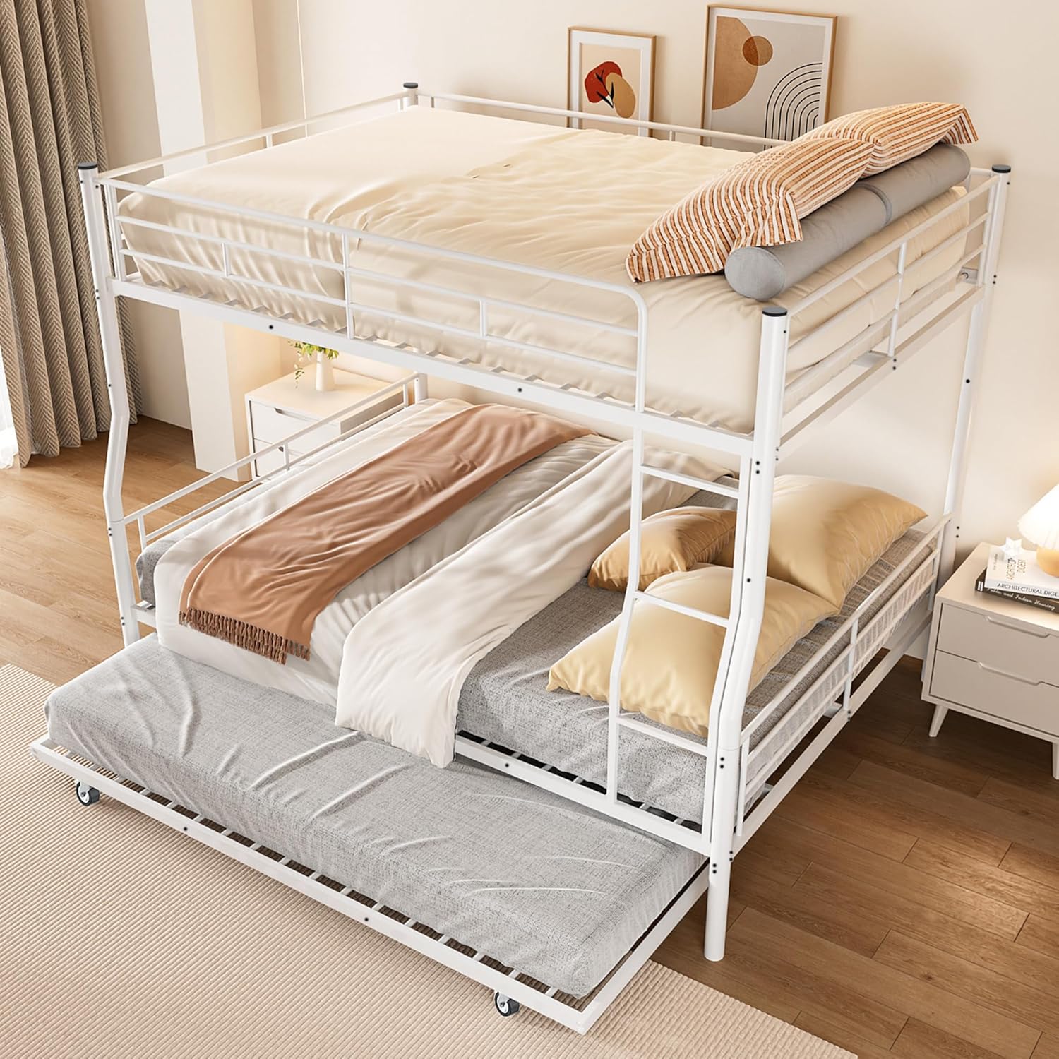 Over Queen Bunk Beds